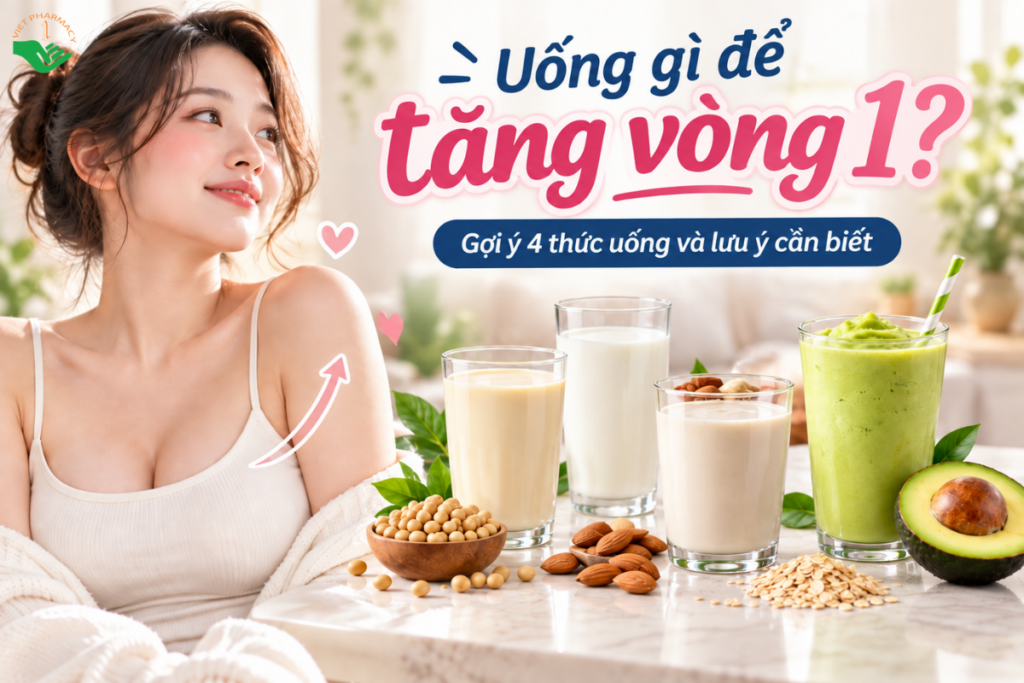 Uống gì để tăng vòng 1? Gợi ý 4 thức uống và lưu ý cần biết