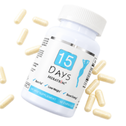 Viên uống 15 Days Meratrim Nature Gift hỗ trợ giảm cân, kiểm soát cân nặng (Hộp 60 viên)