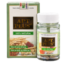 Viên uống APT Plus An Phát Tâm hỗ trợ kiểm soát cân nặng, duy trì vóc dáng (Hộp 30 viên)