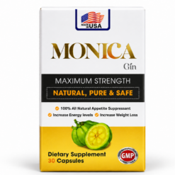 Viên uống Gin Clean Maximum Strength Monica hỗ trợ kiểm soát cân nặng, giảm cảm giác thèm ăn (Hộp 30 viên)
