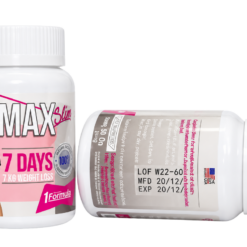 Viên uống Max 7 Days JP Cosmetics hỗ trợ kiểm soát cân nặng, tăng cường trao đổi chất (Hộp 30 viên)