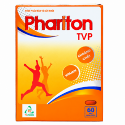 Viên uống Phariton TVP TV.Pharm bổ sung vitamin và khoáng chất, tăng cường sức khỏe (Hộp 12 vỉ x 5 viên)