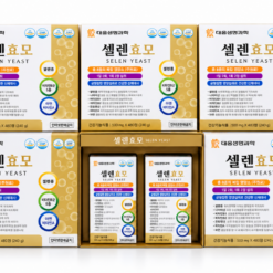 Viên uống Selen Yeast Daewoong Life Science bổ sung selen, vitamin và khoáng chất, hỗ trợ chuyển hóa năng lượng (Hộp 240 viên)