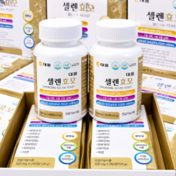 Viên uống Selen Yeast Daewoong Life Science bổ sung selen, vitamin và khoáng chất, hỗ trợ chuyển hóa năng lượng (Hộp 240 viên)