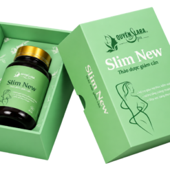 Viên uống Slim New Quyên Lara hỗ trợ tăng cường chuyển hóa chất béo, hỗ trợ giảm béo (Hộp 30 viên)