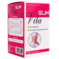 Viên uống Slim Vita Truepharmco hỗ trợ giảm béo, tăng cường chuyển hóa mỡ (Hộp 60 viên)