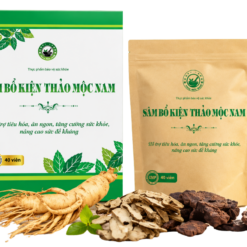 Viên uống Sâm Bổ Kiện Thảo Mộc Nam Organic hỗ trợ tiêu hóa, ăn ngon và tăng cường sức khỏe (Hộp 40 viên)
