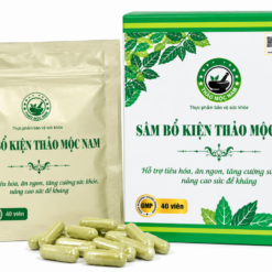 Viên uống Sâm Bổ Kiện Thảo Mộc Nam Organic hỗ trợ tiêu hóa, ăn ngon và tăng cường sức khỏe (Hộp 40 viên)