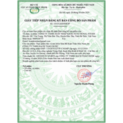 Viên uống Sâm Bổ Kiện Thảo Mộc Nam Organic hỗ trợ tiêu hóa, ăn ngon và tăng cường sức khỏe (Hộp 40 viên)