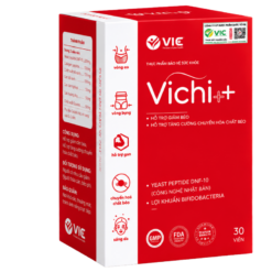 Viên uống Vichi++ V.I.C hỗ trợ chuyển hóa chất béo, kiểm soát cân nặng (Hộp 30 viên)