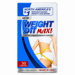 Viên uống Weight Off Max hỗ trợ kiểm soát cân nặng, hạn chế tích tụ mỡ thừa (Hộp 30 viên)