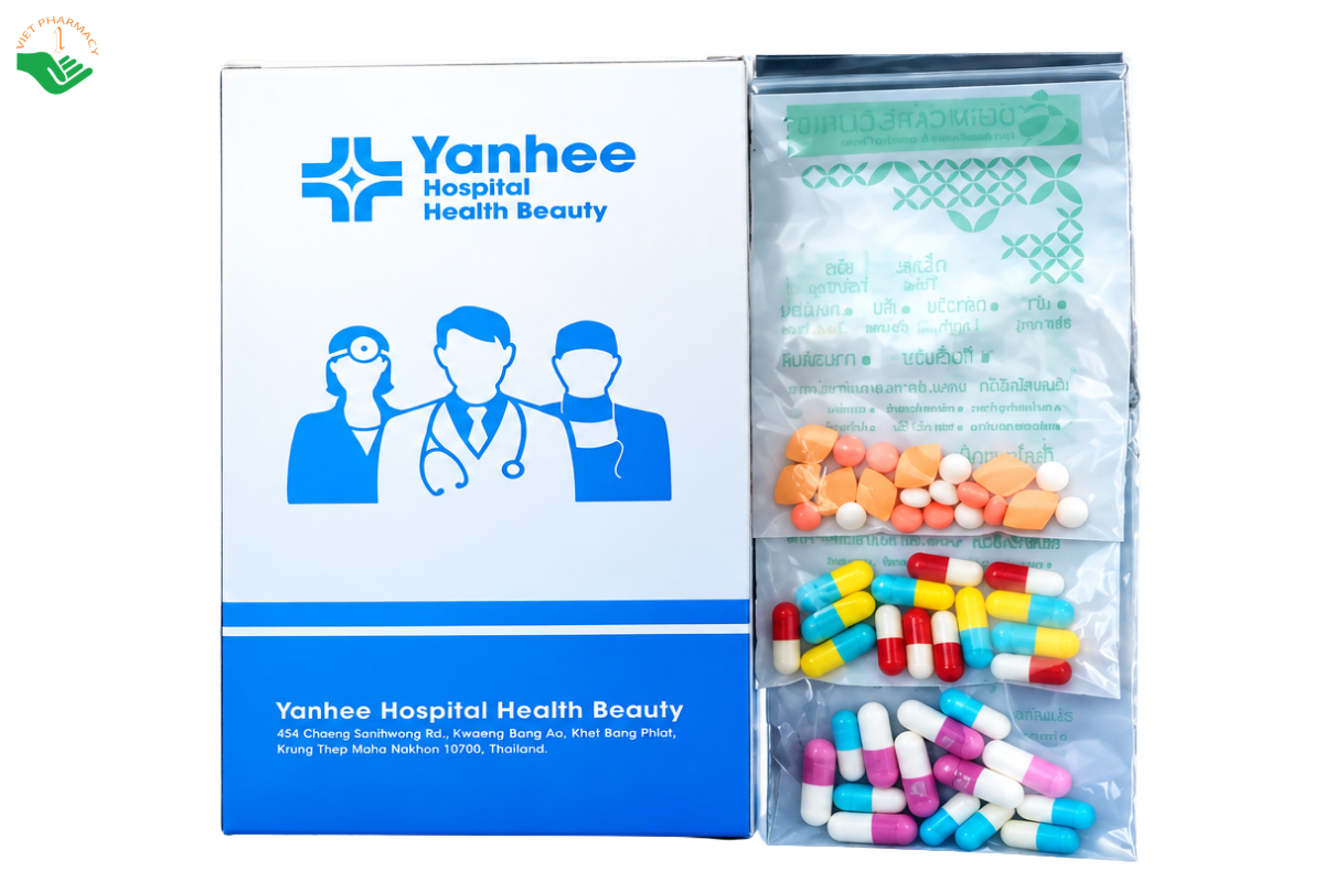 Viên uống Yanhee VIP 7 hỗ trợ chuyển hóa năng lượng, kiểm soát cân nặng (Liệu trình 28 ngày)