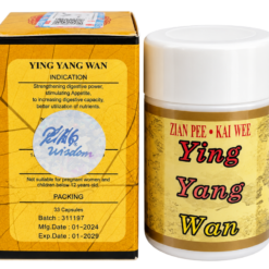 Viên uống Ying Yang Wan hỗ trợ hấp thu dinh dưỡng, tăng cường thể trạng (Hộp 33 viên)