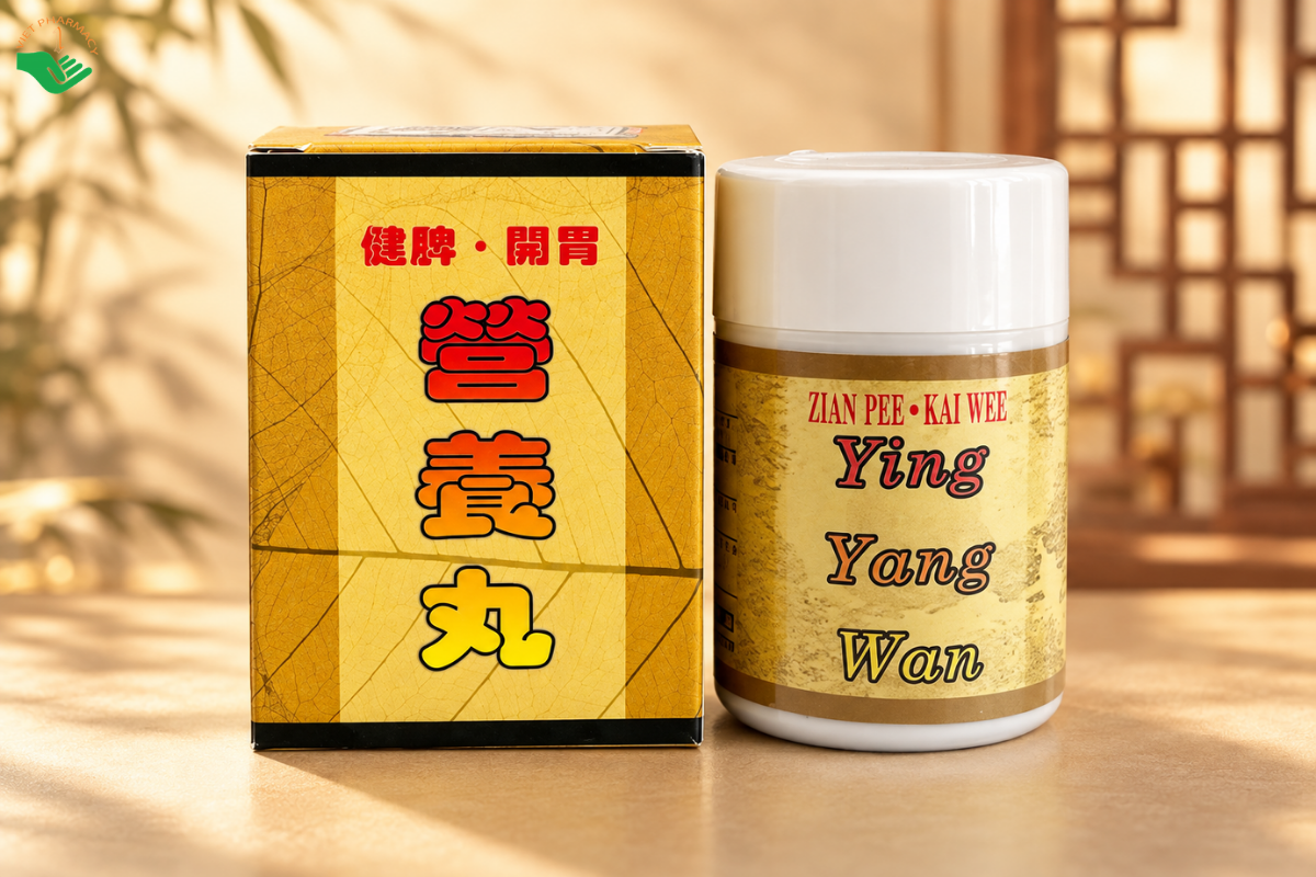 Viên uống Ying Yang Wan hỗ trợ hấp thu dinh dưỡng, tăng cường thể trạng (Hộp 33 viên)