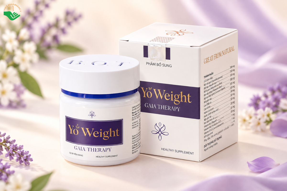 Viên uống Yo Weight B.O.T hỗ trợ bổ sung dinh dưỡng, cải thiện thể trạng (Hộp 30 viên)