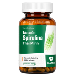 Viên uống tảo xoắn Spirulina Thái Minh bổ sung dinh dưỡng, hỗ trợ tăng cường sức khỏe (Hộp 120 viên)