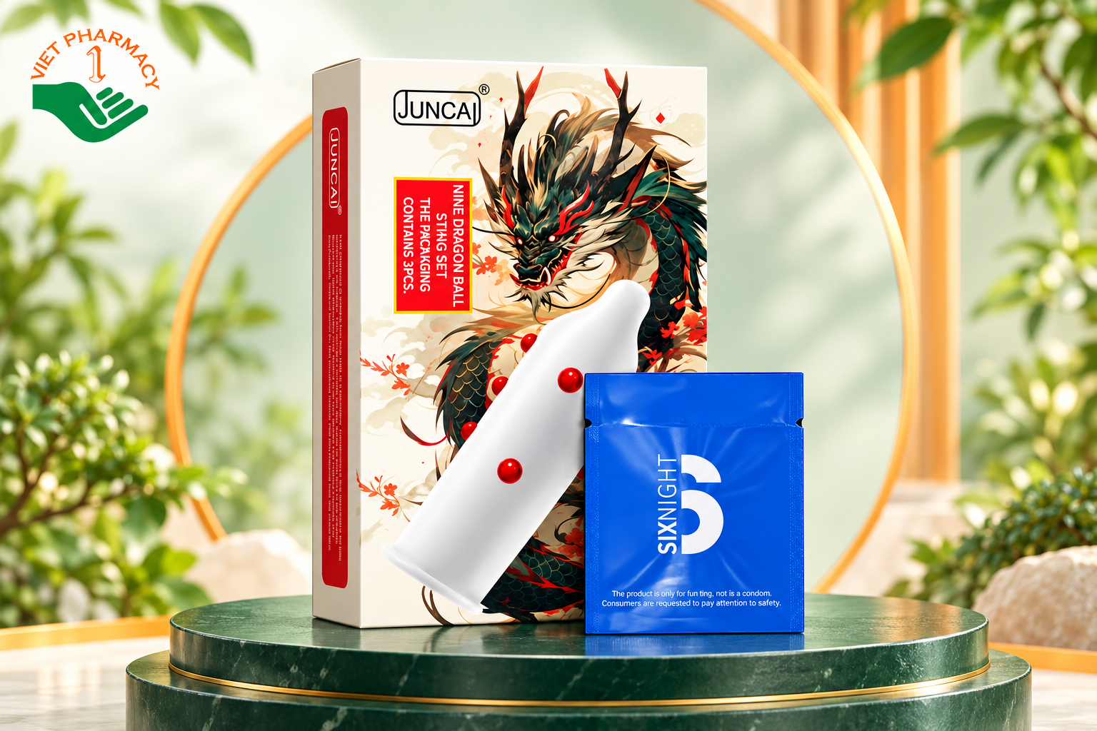 Bao cao su Juncai Sixnight 9 bi