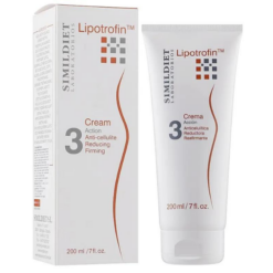 Kem làm săn chắc da, giảm mỡ dưới da Cellulite SIMILDIET Lipotrofin Crema (Tuýp 200ml)