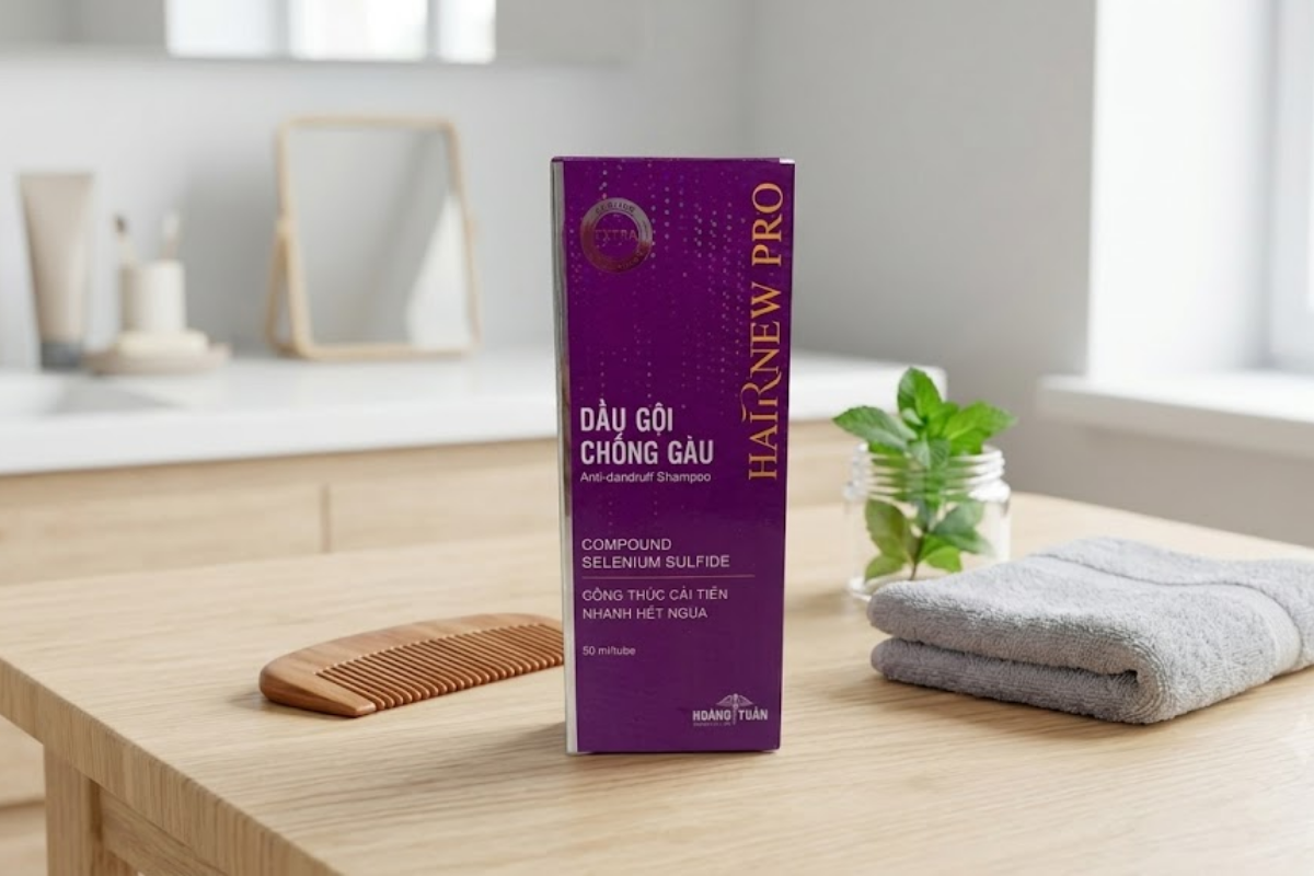 Dầu gội giải pháp gàu ngứa Hairnew Pro Dạng (tuýp 50ml)