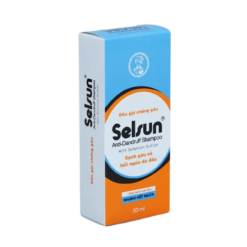 Dầu gội Selsun Anti Dandruff Rohto Mentholatum (Chai 50ml)
