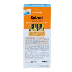 Dầu gội Selsun Anti Dandruff Rohto Mentholatum (Chai 50ml)