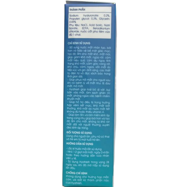 Dung dịch nhỏ mắt nhân tạo Hyafresh (Lọ 13ml)