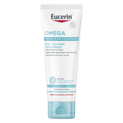 Kem dưỡng ẩm làm dịu da Eucerin Omega Ato Calming Face Cream (Tuýp 50ml)