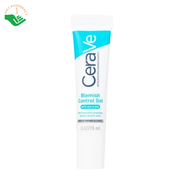 Gel giảm mụn CeraVe Blemish Control Gel hỗ trợ giảm mụn, thâm mụn và cải thiện lỗ chân lông (Tuýp 40ml) - Ảnh 6