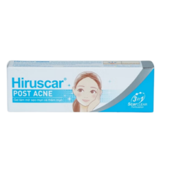 Gel mờ sẹo mụn mờ thâm Hiruscar Post Acne (Tuýp 10g)