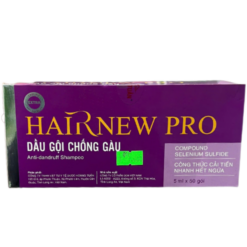 Dầu gội chống gàu tiêu diệt nấm da đầu Hairnew Pro (Hộp 50 gói x 5ml)