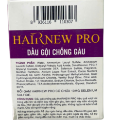 Dầu gội chống gàu tiêu diệt nấm da đầu Hairnew Pro (Hộp 50 gói x 5ml)