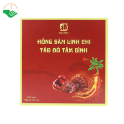 Hồng Sâm Linh Chi Táo Đỏ Tâm Bình bồi bổ cơ thể, tăng cường sức khỏe (Hộp 30 viên x 6g)