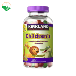 Kẹo dẻo Kirkland Children’s Multivitamin Kirkland Signature bổ sung vitamin và khoáng chất cho trẻ (Lọ 160 viên)