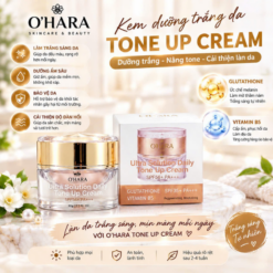 Kem trắng da, mờ nám, tàn nhang ban ngày OHARA Ultra Solution Daily Tone-up Cream (Hũ 50ml)
