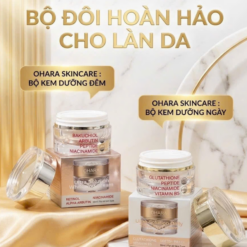 Kem dưỡng trắng da mờ nám, tàn nhang, đốm nâu tái tạo da OHARA Whitening (Hũ 50ml)