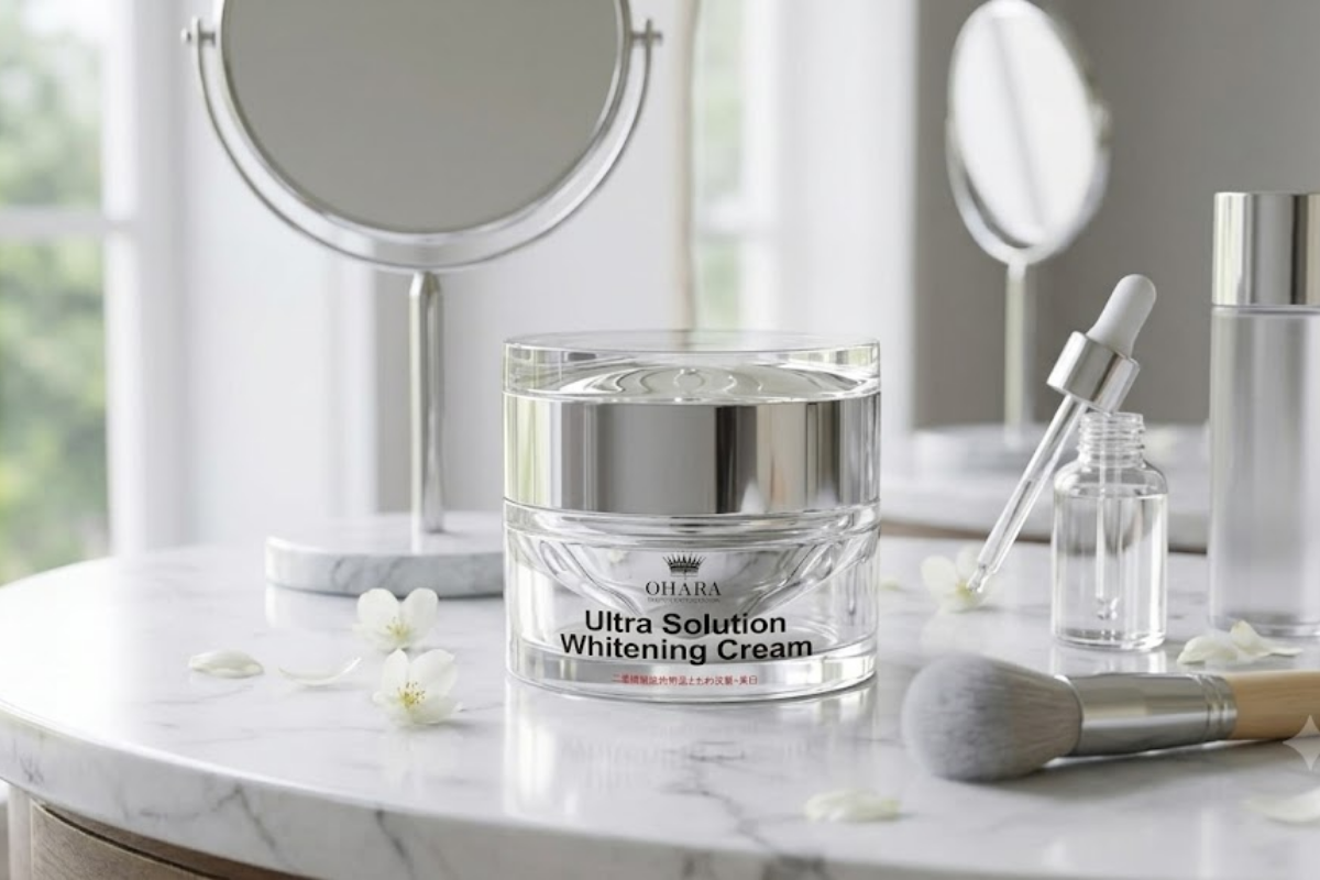 Kem dưỡng trắng da mờ nám, tàn nhang, đốm nâu tái tạo da OHARA Whitening (Hũ 50ml)