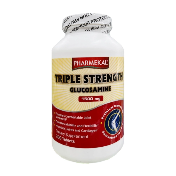 Viên uống bổ xương khớp Pharmekal Triple Strength Glucosamine 7in1 1500mg (Hộp 200 viên)