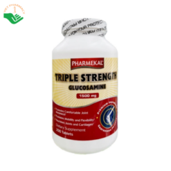 Viên uống Pharmekal Triple Strength Glucosamine 1500mg bổ sung dưỡng chất, giảm thoái hoá khớp (Hộp 200 viên)