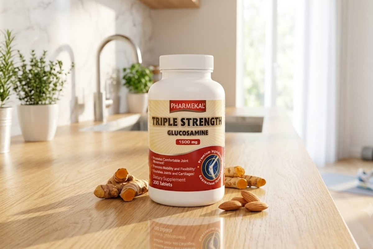Viên uống bổ xương khớp Pharmekal Triple Strength Glucosamine 7in1 1500mg (Hộp 200 viên)