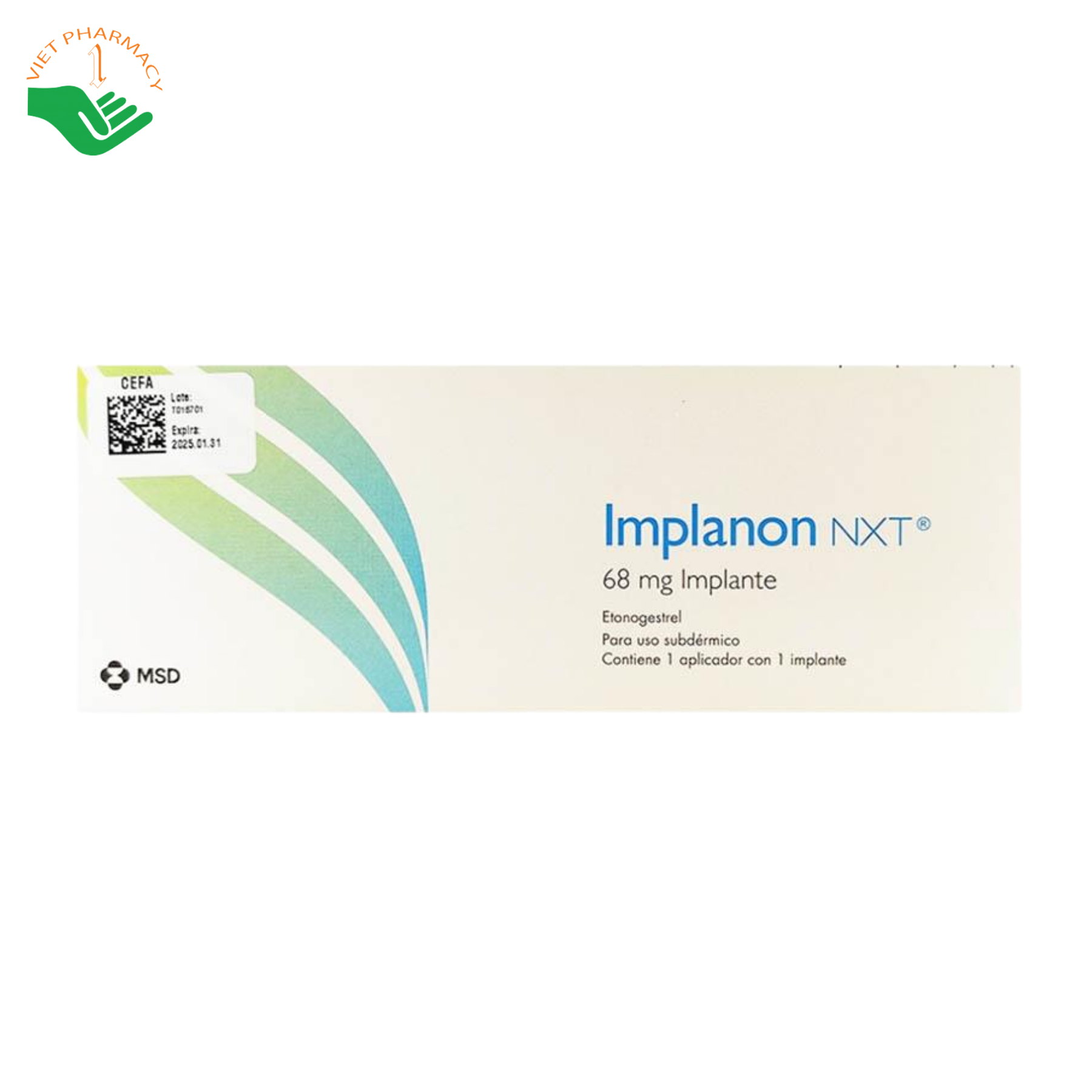 Que cấy tránh thai Implanon NXT Organon giúp tránh thai kéo dài đến 3 năm (Hộp 1 que cấy) - Ảnh 3