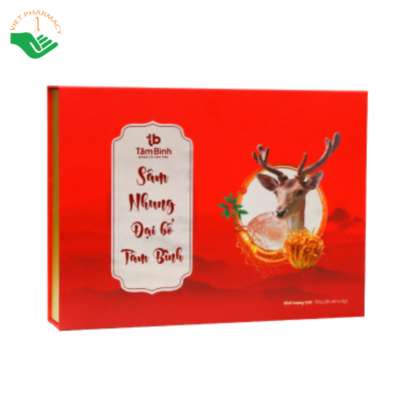 Sâm Nhung Đại Bổ Tâm Bình bồi bổ cơ thể, tăng cường sức khỏe (Hộp 30 viên) - Ảnh 2