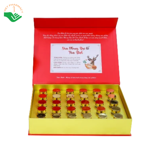 Sâm Nhung Đại Bổ Tâm Bình bồi bổ cơ thể, tăng cường sức khỏe (Hộp 30 viên) - Ảnh 4