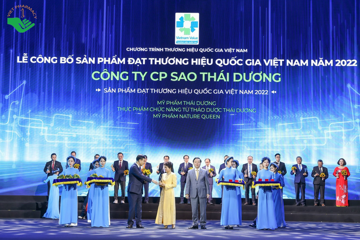 Thành tựu thương hiệu Sao Thái Dương