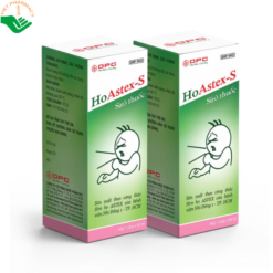 Siro HoAstex-S OPC hỗ trợ giảm ho do viêm họng, viêm phế quản và viêm khí quản (1 chai 90ml)