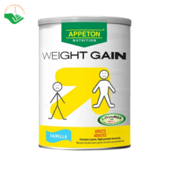 Sữa dinh dưỡng Appeton Weight Gain Adult hương Vani giúp tăng cân khỏe mạnh (Lon 450g)