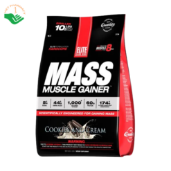 Sữa dinh dưỡng Mass Muscle Gainer Elite Labs USA bổ sung năng lượng, hỗ trợ tăng cân tăng cơ (Túi 4,62kg)