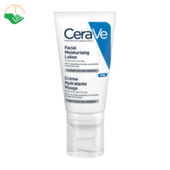Sữa dưỡng ẩm ban đêm CeraVe PM Facial Moisturising Lotion dưỡng ẩm, làm dịu và phục hồi hàng rào bảo vệ da (Chai 52ml)