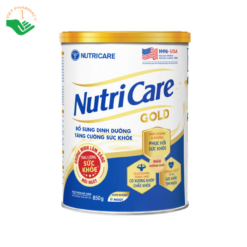 Sữa Nutricare Gold bổ sung dinh dưỡng, tăng cường sức khỏe (Lon 850g)