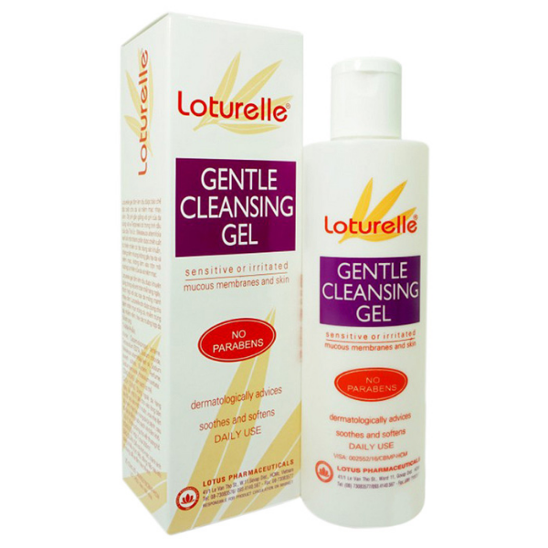 Sữa Tắm Dịu Nhẹ Loturelle Gentle Cleansing Gel Hoa Sen (Chai 250ml)