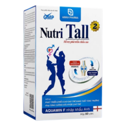 Thực phẩm bảo vệ sức khỏe bổ sung canxi Nutri Tall 2 (Hộp 60 viên)
